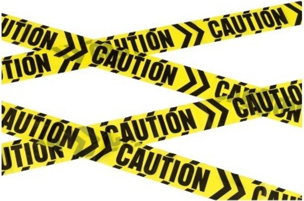 Caution-Chevron Tape 6m schwarz gelb Produktbild 