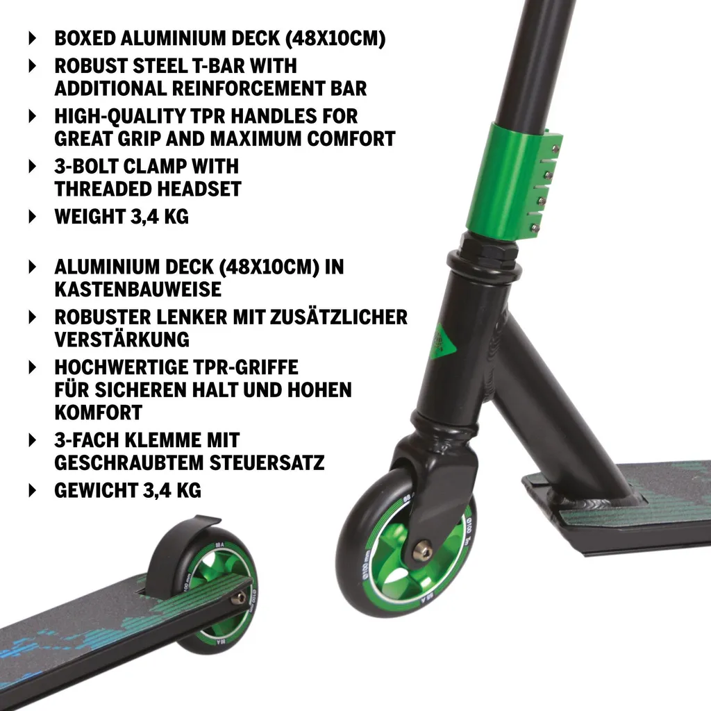 Schildkröt Untwist Scooter avec Roues 100mm et Roulements ABEC 7 - 23