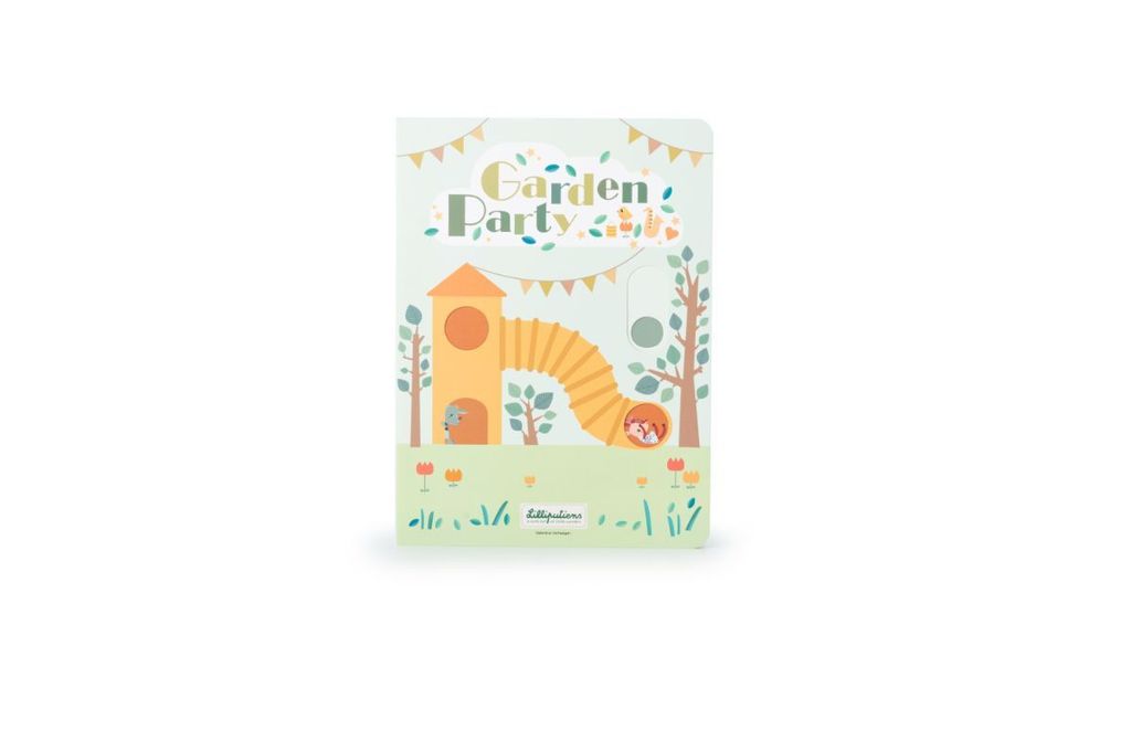 Lilliputiens Pop-up Buch Widersprüche Gartenparty