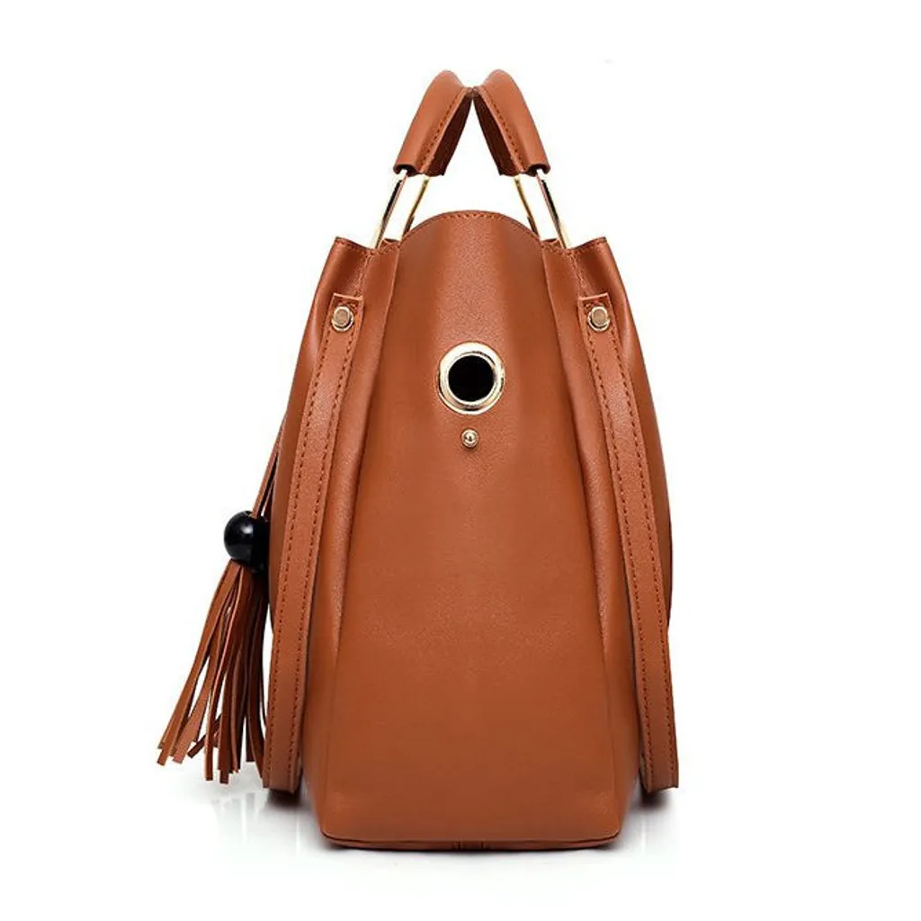 Esclusiva Permani Krista TRB9121GREY | Borsa a Mano Pelle Grigia - 4
