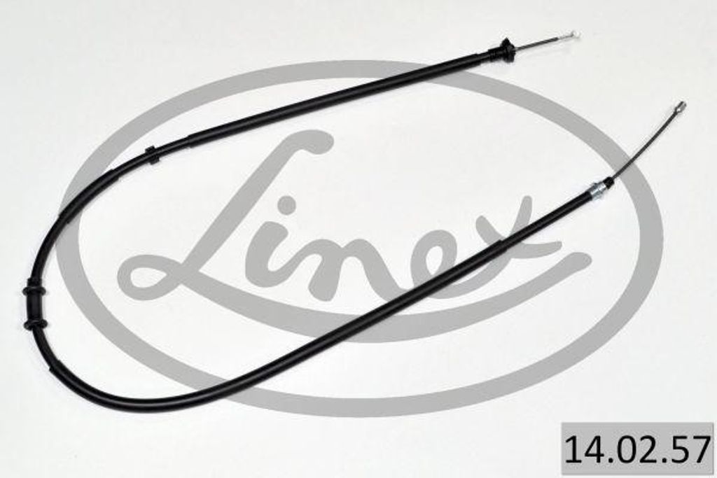 LINEX 14.02.57 Seilzug, Handbremse OE kompatibel mit Panda, 500C, 500