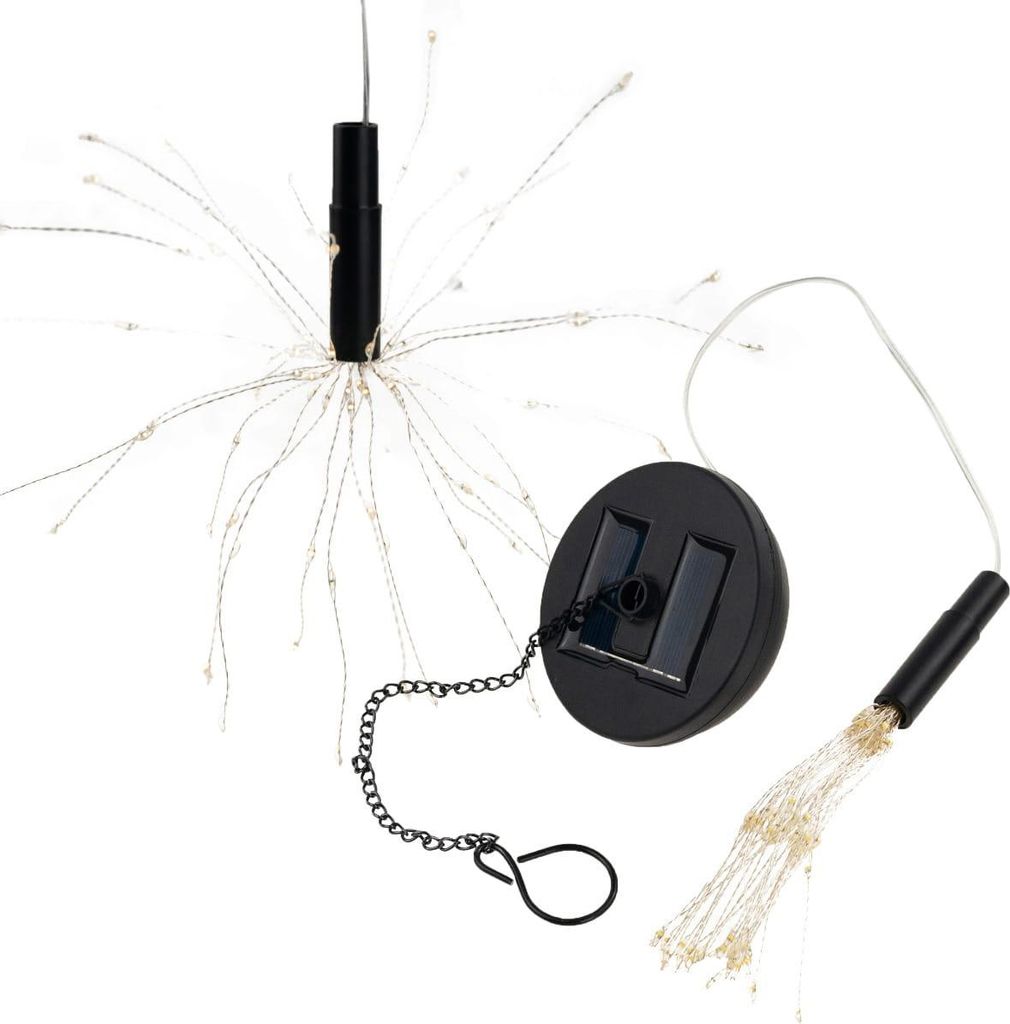 Solargebläse Lampe Feuerwerk Garten 90 Led Solar Baum Leuchten