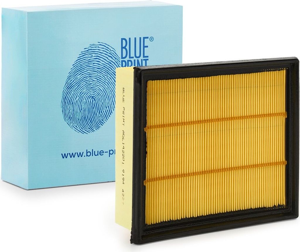 Luftfilter BLUE PRINT ADL142201 für OPEL Corsa D Schrägheck (S07) Filtereinsatz