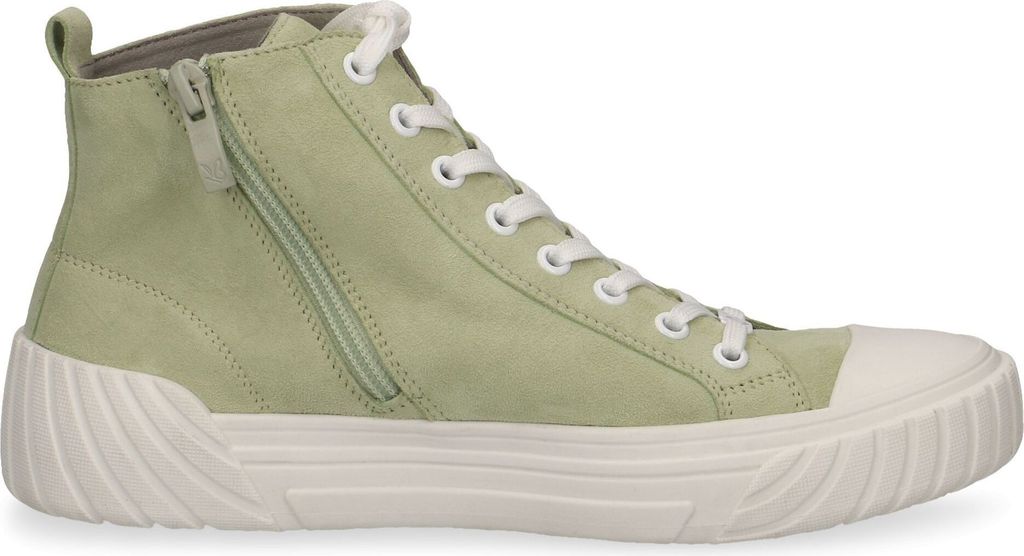 Caprice Damen High Top Sneaker sportliche Stiefelette 9-25250-20, Größe:37 EU, Farbe:Grün