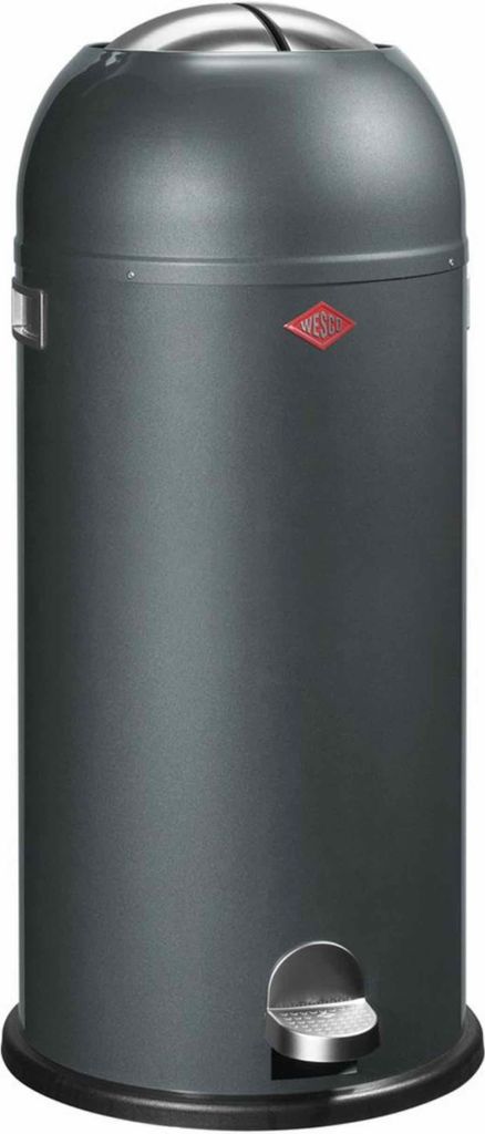 WESCO Kickmaster Maxi, Abfallsammler, 40 Liter graphit Produktbild 1