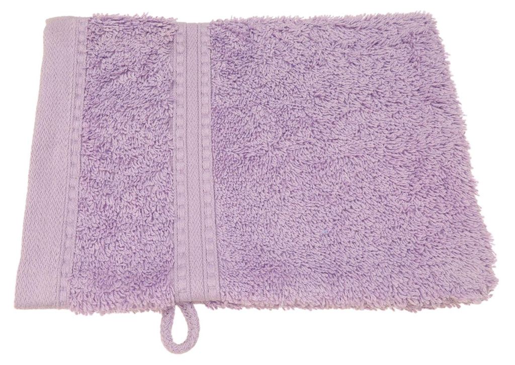 Julie Julsen BIO Waschhandschuh Lavendel 15 x 21 cm Produktbild 