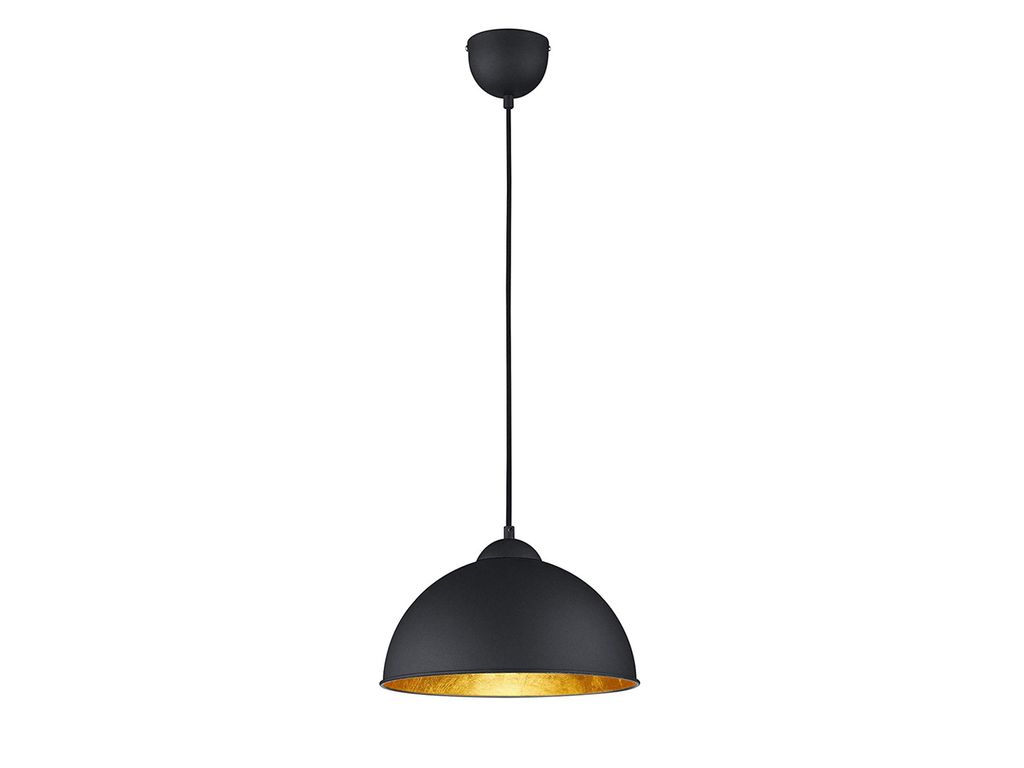 Lampa wisząca JIMMY czarno-złota 1xE27x60W metal Zdjęcie produktu 
