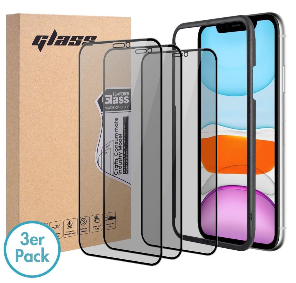 Set di 3 protezioni per lo schermo di Apple iPhone 13 Pro Immagine del prodotto 