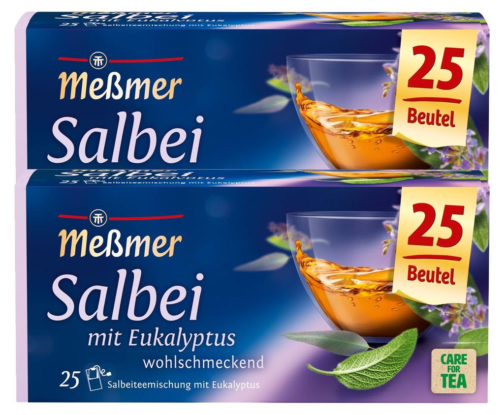 Meßmer Miscela di salvia con eucalipto bevanda al tè Immagine del prodotto 
