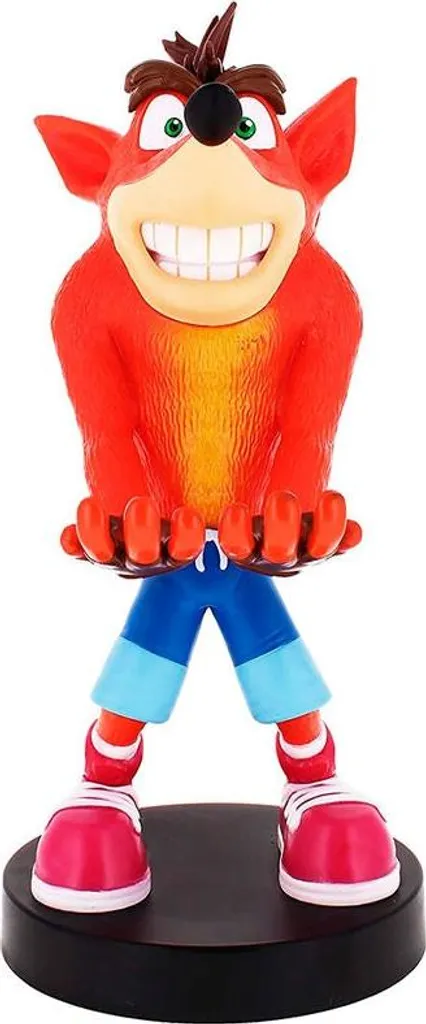 Figurine de support Crash Bandicoot 20cm porte-manette et téléphone