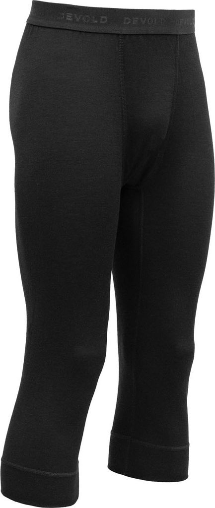 Devold Jakta Merino 200 3/4 Longs Man Black Black Xxl