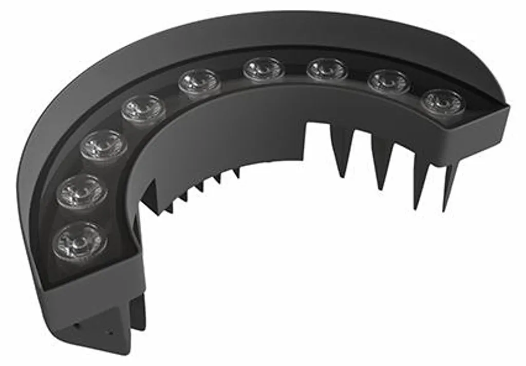 Projecteur LED design 3000K basse consommation Signal Série 9 gris