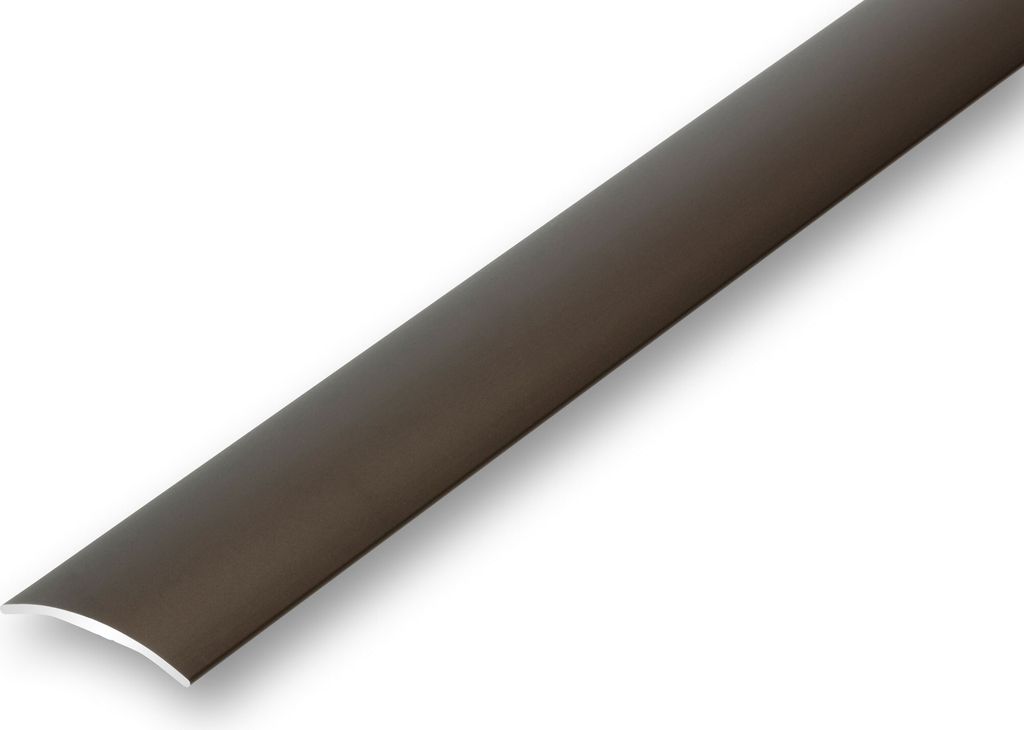 (10,46EUR/m) Übergangsprofil 30 x 1700 mm bronzefarben selbstklebend gewölbt Nahtdeckprofil Dehnungsfugenprofil Abdeckleiste