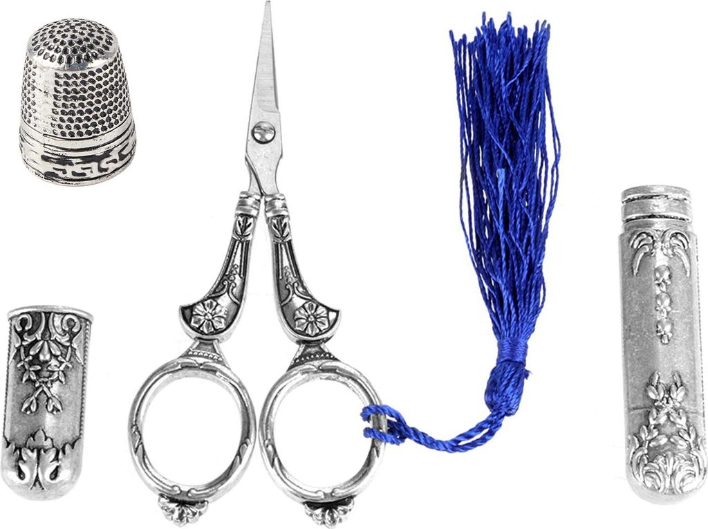Forbici da cucito, forbici da bricolage, set di utensili Immagine del prodotto 