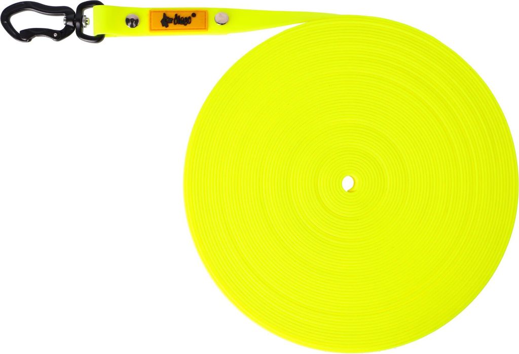 Dingo Hundeleine "FLEX" gelb 1,6 x 20 m ohne Griff