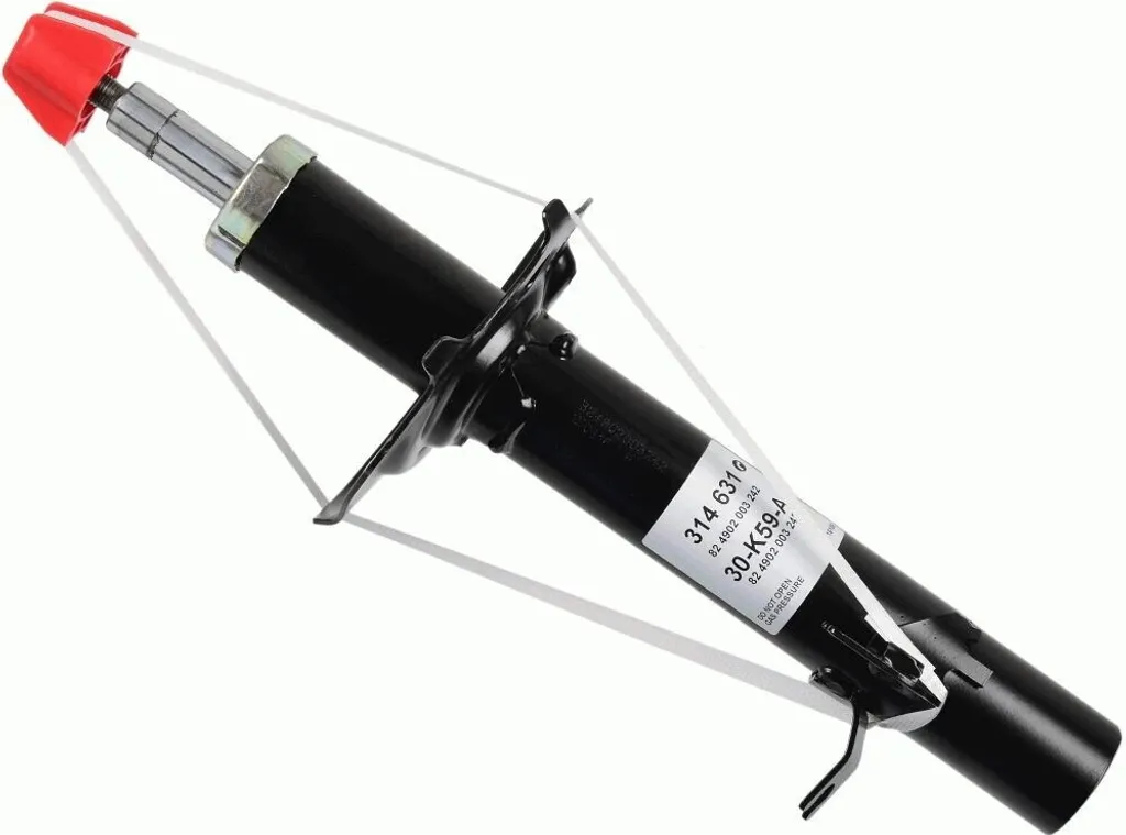 Amortisseur SACHS 314 631 droit : stop aux vibrations sur C1 et Aygo