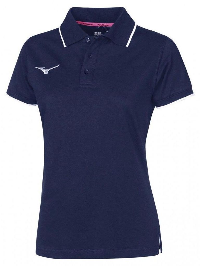 MIZUNO Mizuno Polo Damen/Marineblau/Weiß/XXL