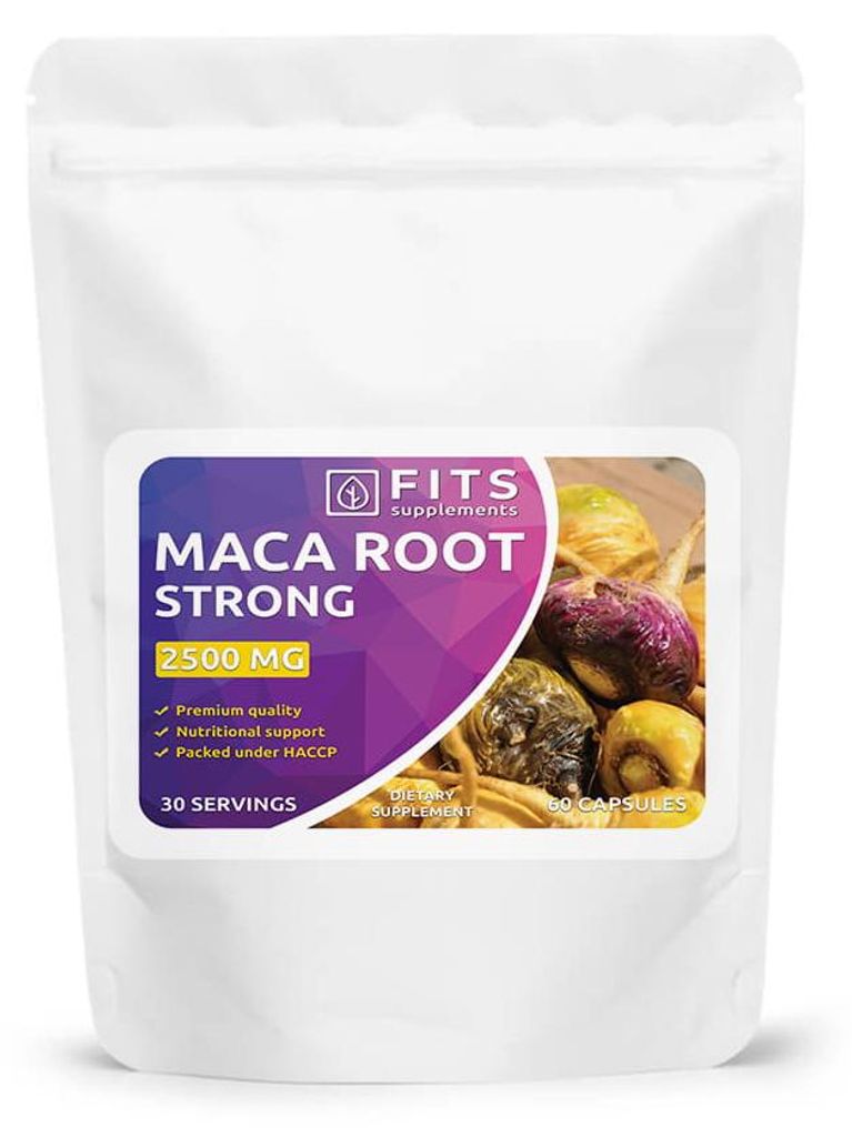 Maca Strong 2500 mg, 60 Kapseln