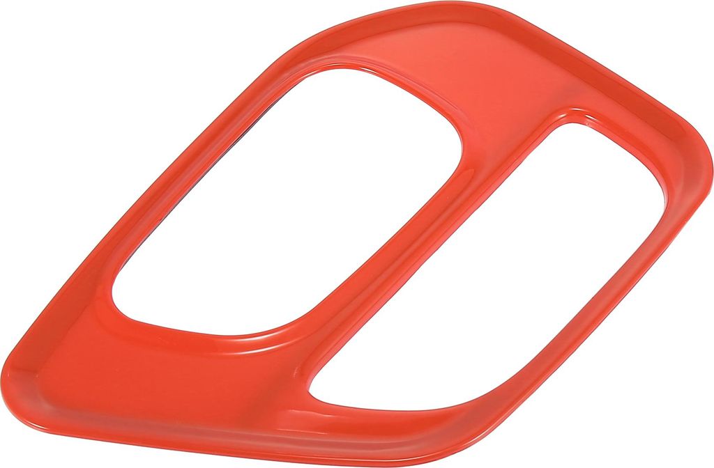 Auto Mittelkonsole Getriebe Schalttafel Abdeckung Dekoration Rahmen Trim Orange