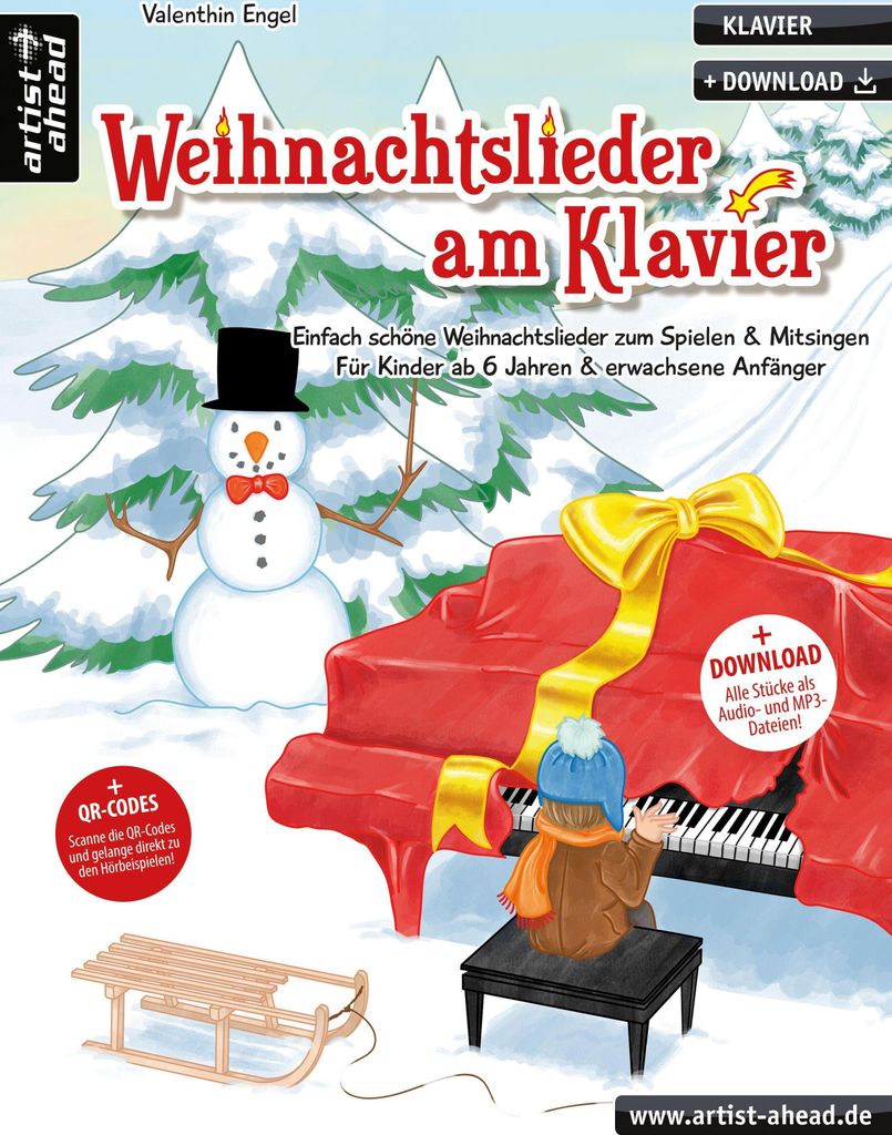 Weihnachtslieder am Klavier Produktbild 