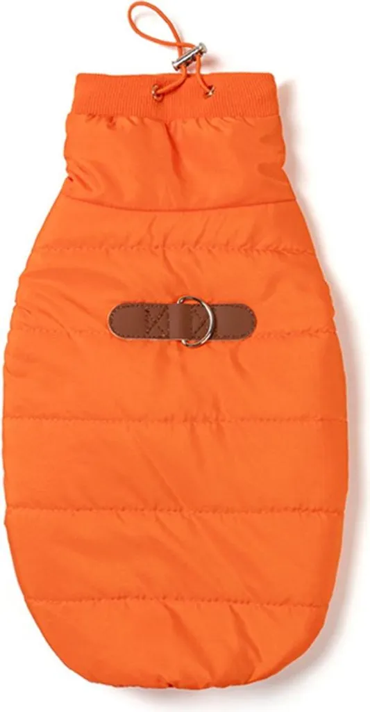 INF Caldo Gilet con Imbracatura per Cani e Gatti Arancia XL | Shop Online