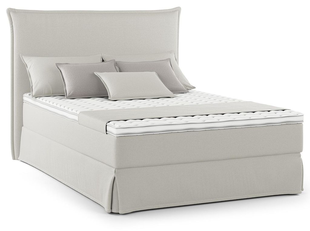 home24 Boxspringbett mit Husse