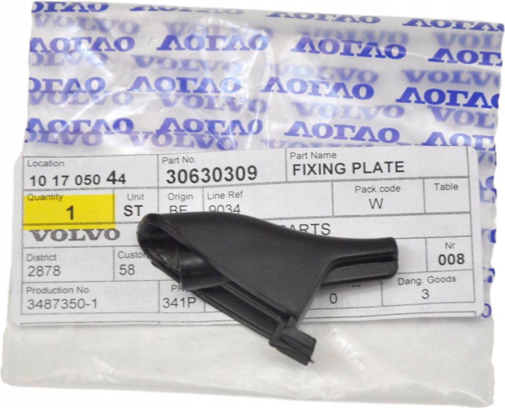 VOLVO V40 linker Kofferraum Rolloaufsatz 30630309 OE, neu, original vom Vertragshändler