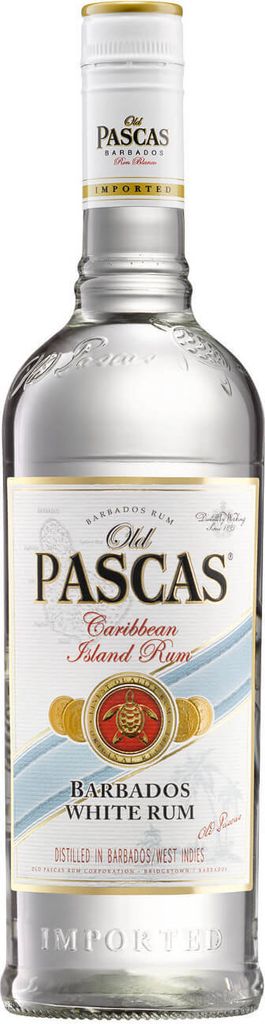 Old Pascas Caribbean Island White Rum 1000ml 37,5% Vol.