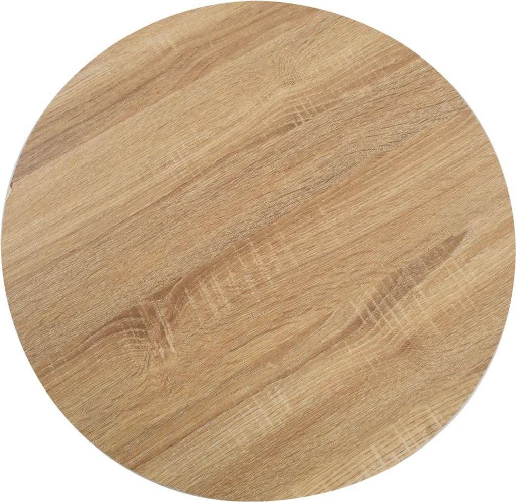 vidaXL Bistro stůl světle hnědý 80 cm MDF Obrázek produktu 