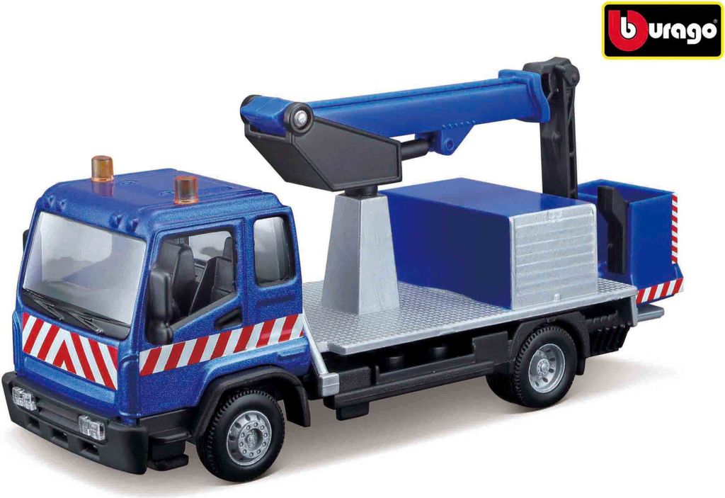 Bburago 1:43 servisní vozidlo Truck s platformou Obrázek produktu 