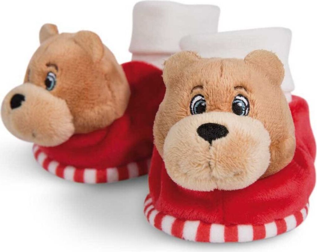 NICI Babyschuhe mit Rassel FC BAYERN Bär Berni Produktbild 