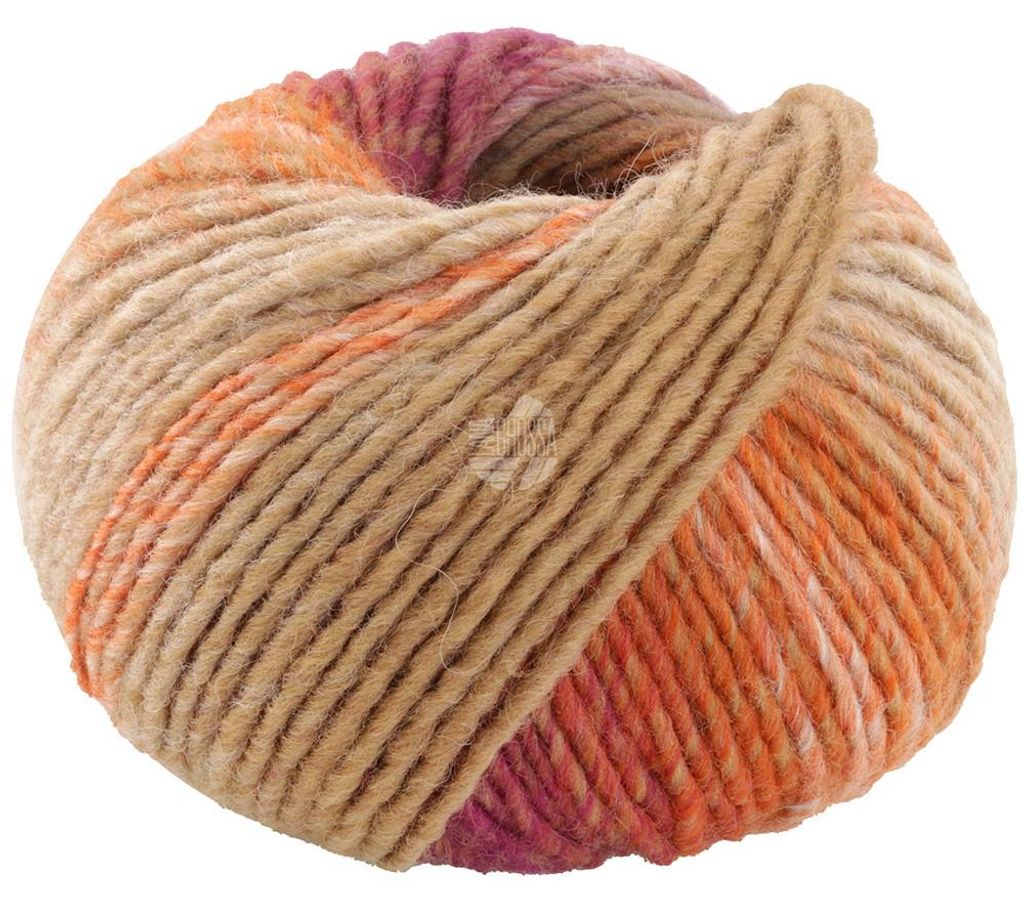 Lana Grossa - Colors For You 0153 rohweiß camel orange Produktbild 