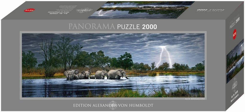 Herd of Elephants 2000 Teile Produktbild 