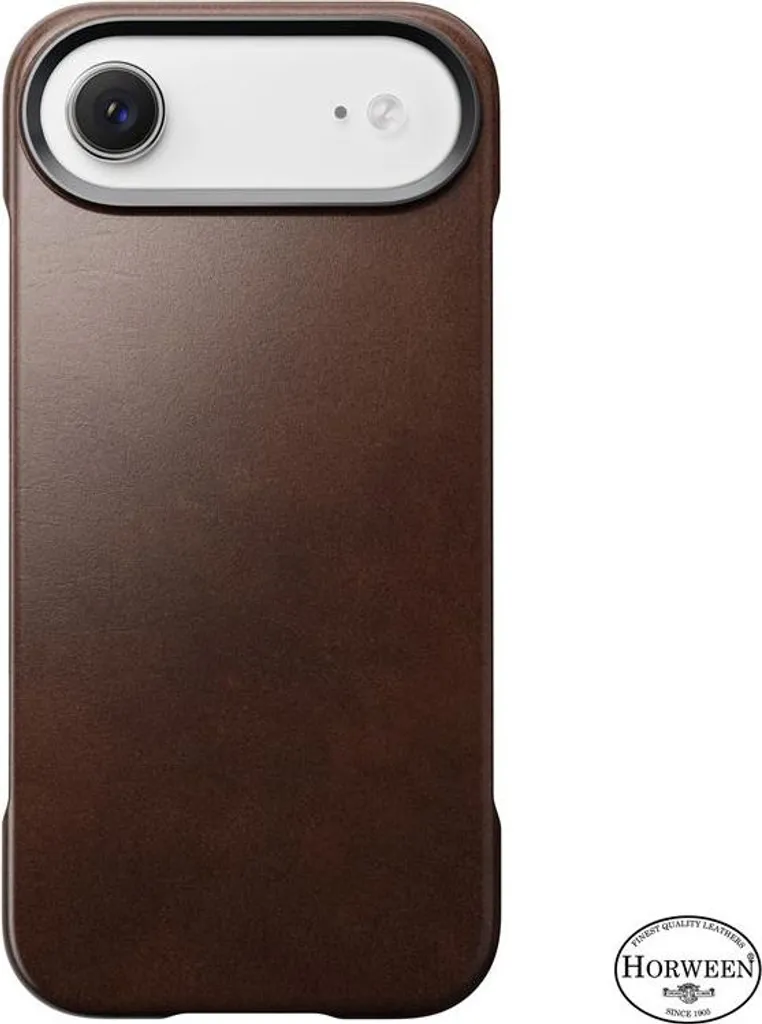 Nomad Custodia Tradizionale iPhone 17 Air Marrone Rustico Pelle Horween