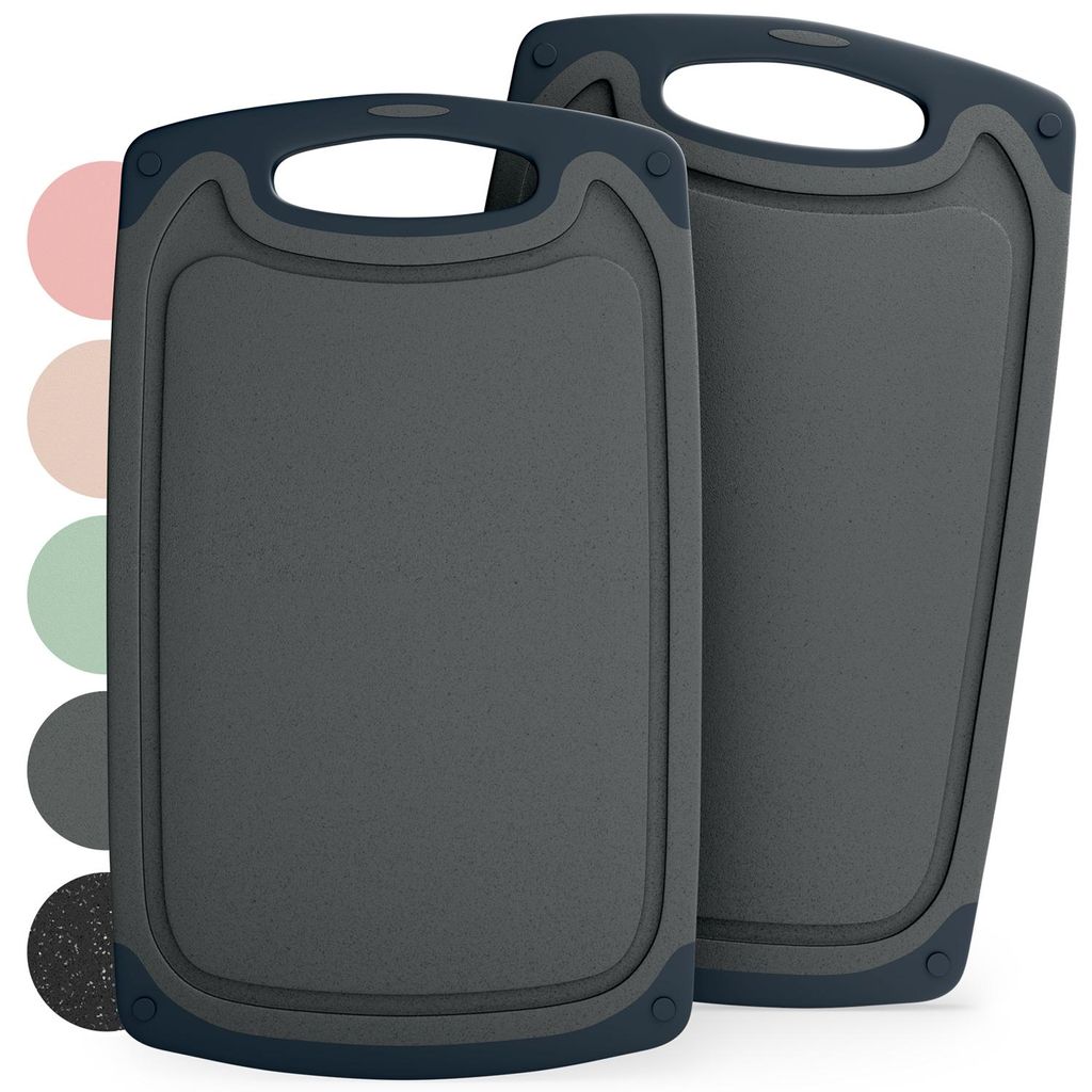 Blumtal Schneidebrett Kunststoff 40x24,5 cm 2er Set - Produktbild 