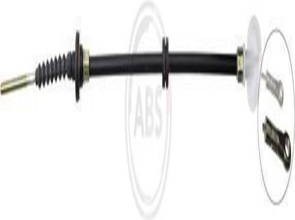 A.B.S. K20960 Kupplungsseil Seilzug für FIAT Panda Schrägheck (141)