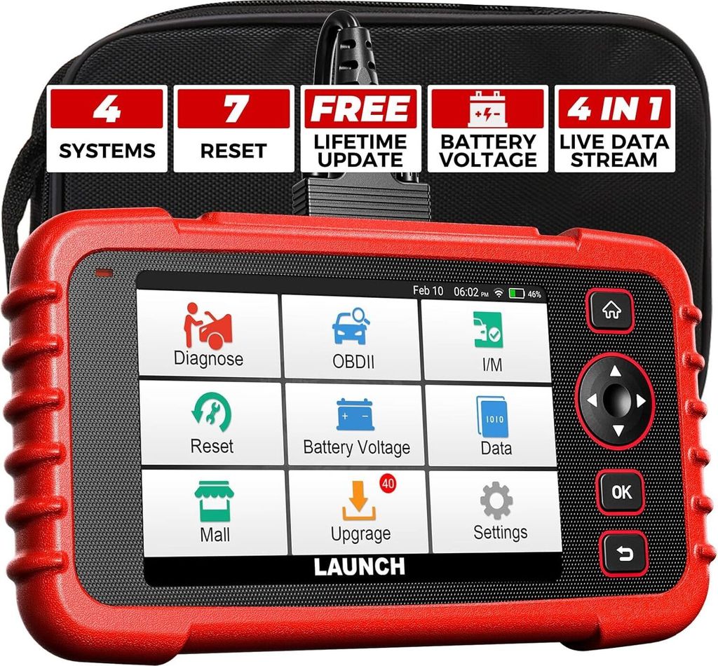 Launch CRP123X V2.0 OBD2 Scanner Professioneller Produktbild 1