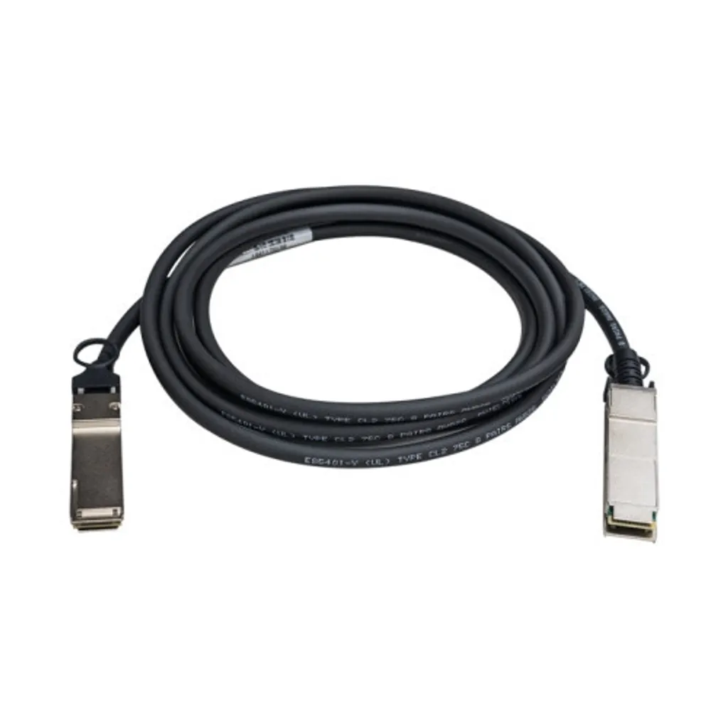Câble Direct Attach Copper QSFP+ 40GbE 3m pour Réseau NAS QNAP