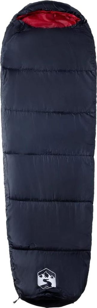 vidaXL Mumienschlafsack für Erwachsene Camping 3 Jahreszeiten