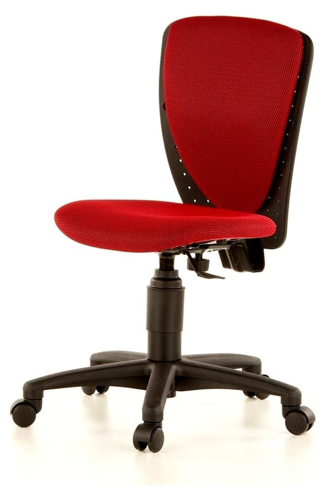 Kinderdrehstuhl High S'Cool rot