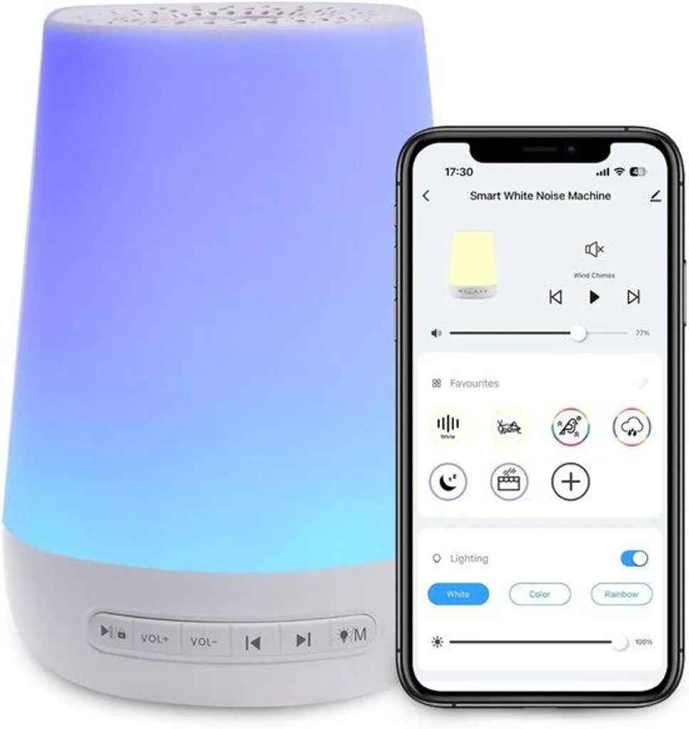 Appareil à bruit blanc Soundspa Slaaptrainer - Aide au sommeil 24 sons