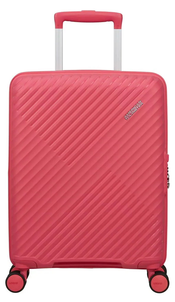 Valise rigide rose American Tourister Diablast Spinner 55 TSA