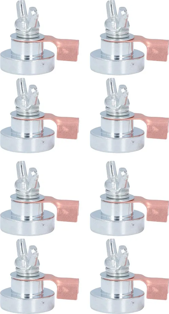 Support de soudage magnétique 8 pièces pince de masse petit format