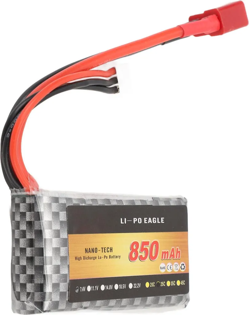 Batterie LiPo 7.4V 2S : Solution pour XLH Q901 Q902 Manquant de Pêche - 7