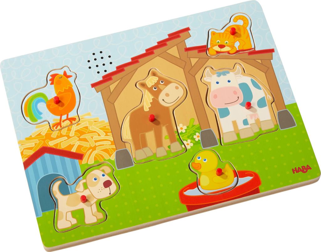 Sound-Greifpuzzle Auf dem Land Produktbild 