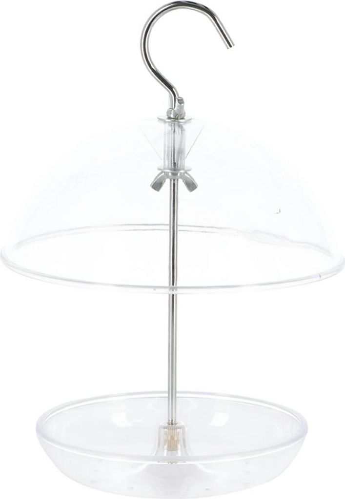 Esschert Design Závesný dávkovač obilia Transparent Obrázok produktu 