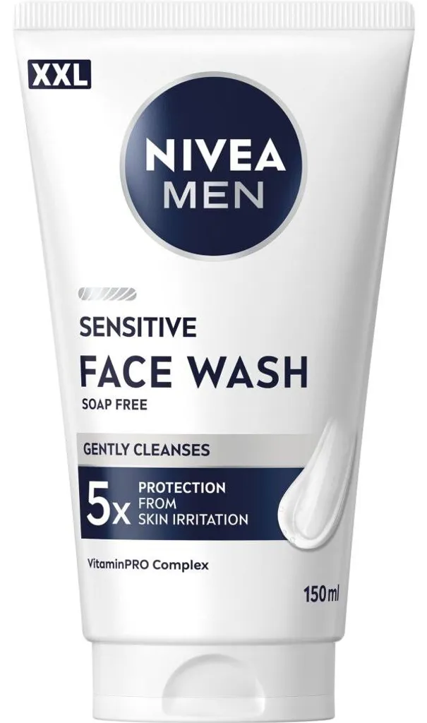 NIVEA MEN Gel Visage Sensible XXL 150ml Hydratation Intense Peau Claire