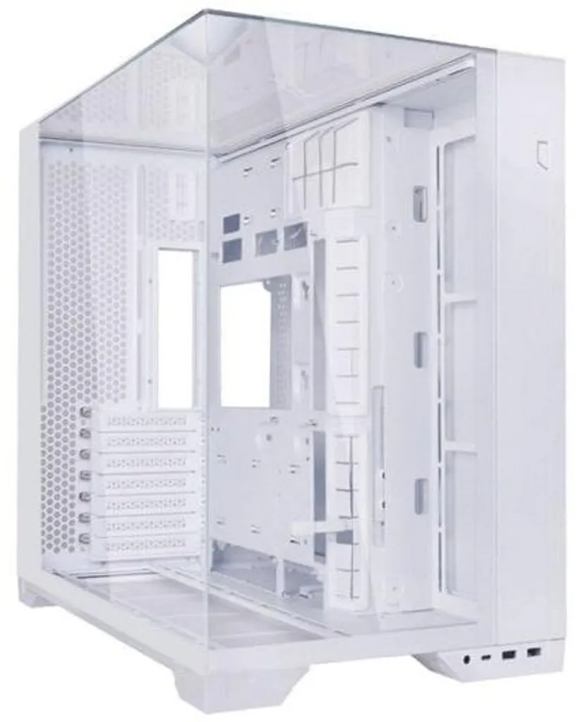 Lian Li O11 Vision Compact White O11VPW - Boîtier PC Gaming Premium