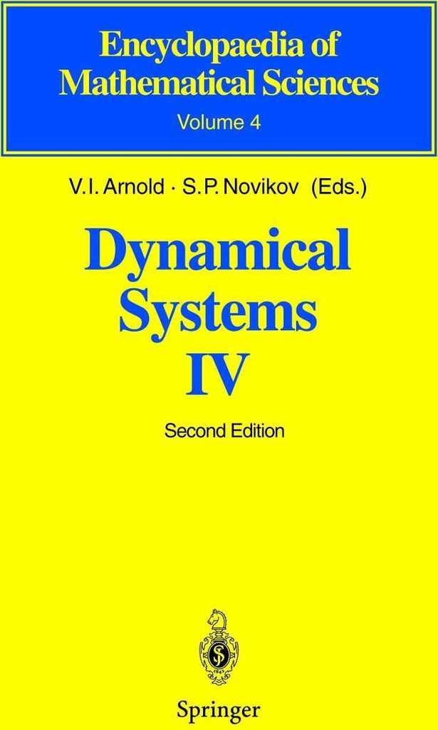 Dynamical Systems IV