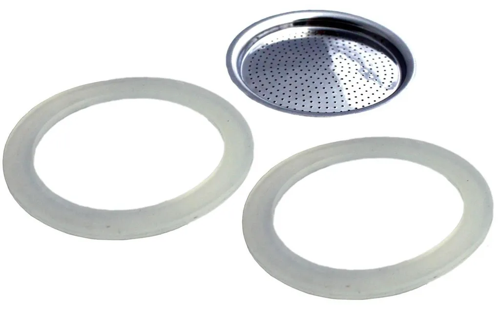 GEFU 16080 Kit de 2 joints et 1 filtre pour cafetière LUCINO 6 tasses